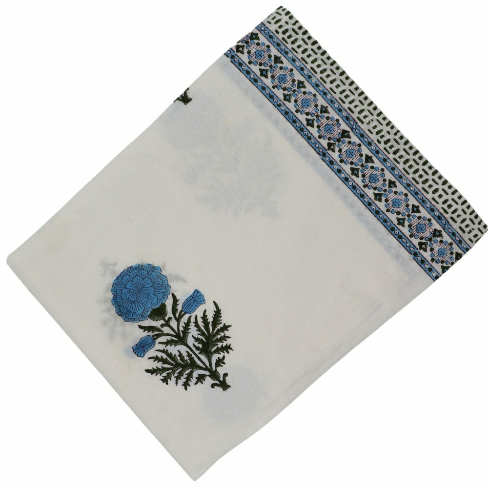 Toile de Blu Hortensia Tablecloth | Plow & Hearth