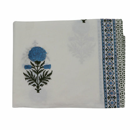 Toile de Blu Hortensia Tablecloth | Plow & Hearth