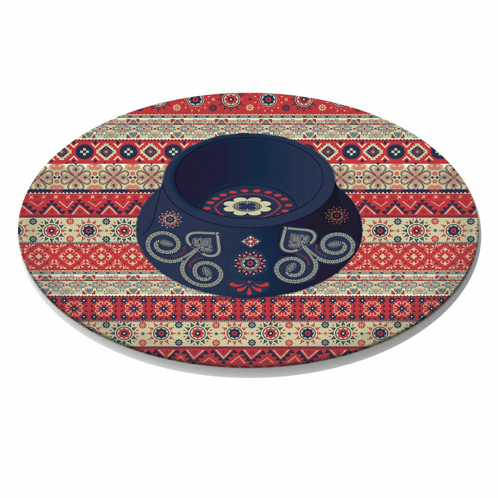 American BOHO By JG, 15" Melamine Chip n Dip | Plow & Hearth