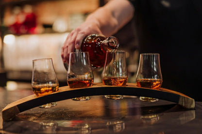 Lowlands Whiskey Flight Glencairn® Glass Tasting Set | Plow & Hearth