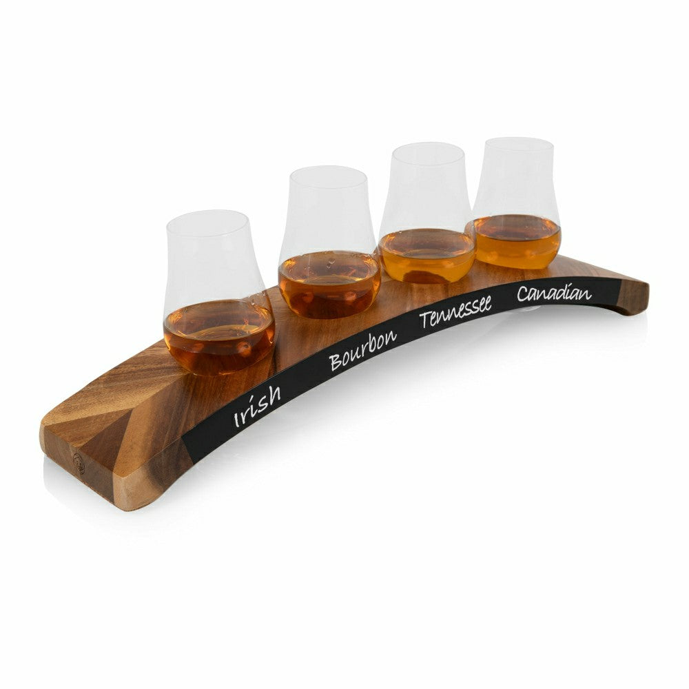 Lowlands Whiskey Flight Glencairn® Glass Tasting Set | Plow & Hearth