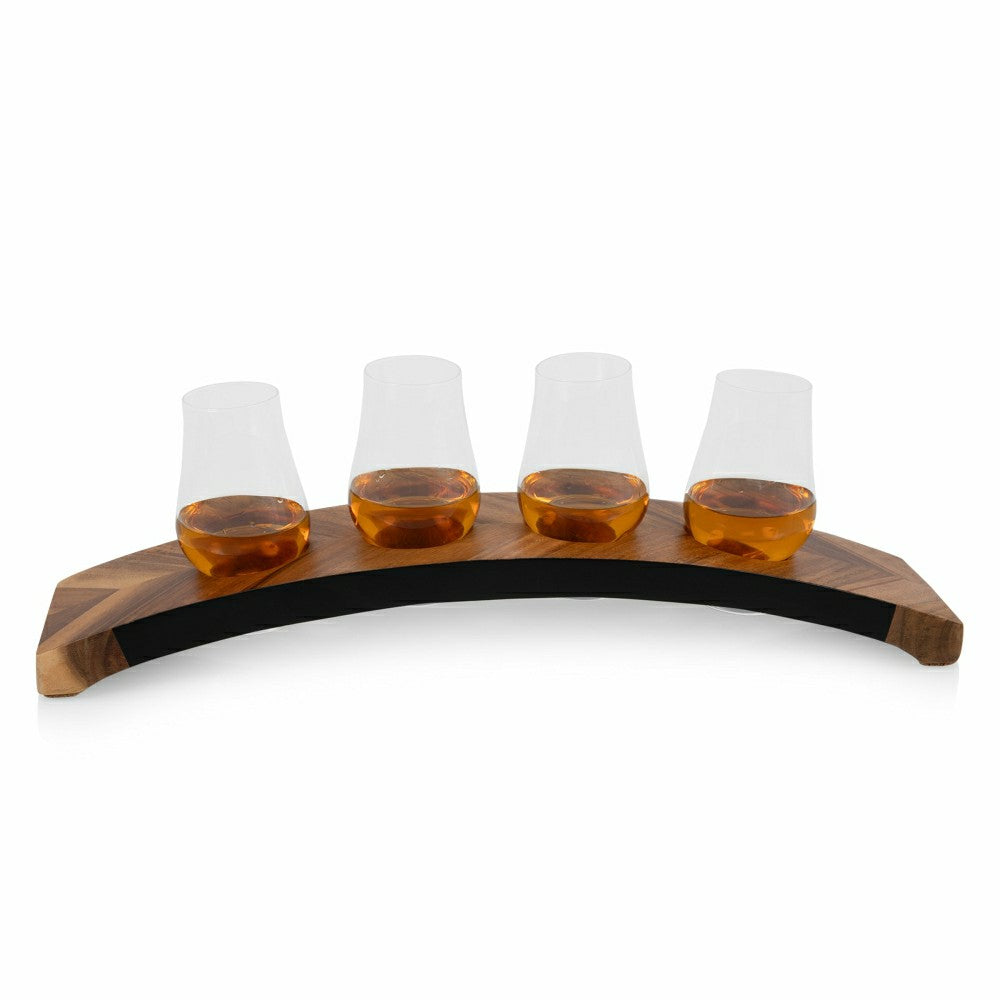 Lowlands Whiskey Flight Glencairn® Glass Tasting Set | Plow & Hearth