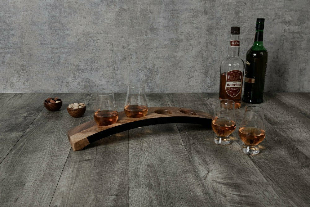 Lowlands Whiskey Flight Glencairn® Glass Tasting Set | Plow & Hearth