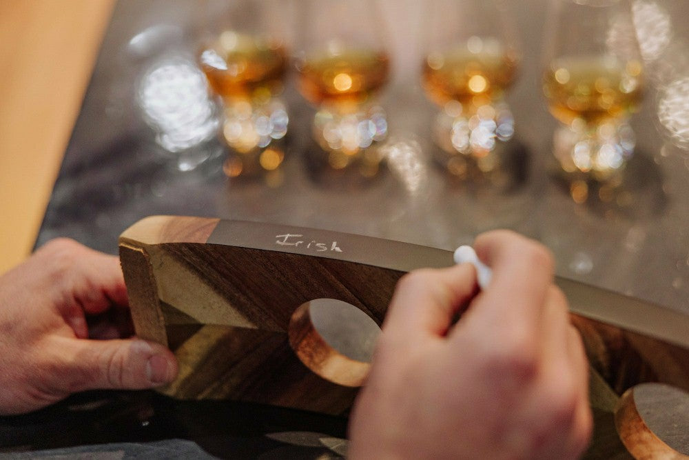 Lowlands Whiskey Flight Glencairn® Glass Tasting Set | Plow & Hearth