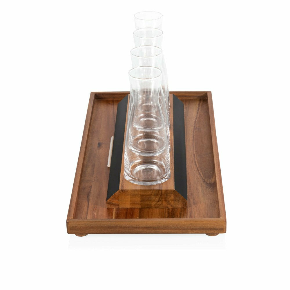 Cava Wine Tasting Kit with 4 Glass Carafes | Plow & Hearth