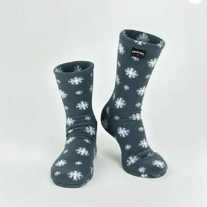 Polar Feet Adult Fleece Socks - Snow | Plow & Hearth