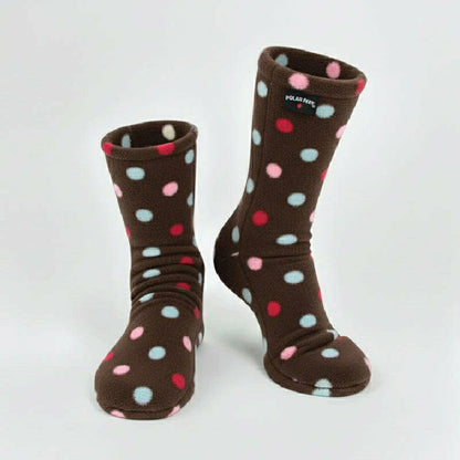 Polar Feet Fleece Socks - Smarties | Plow & Hearth