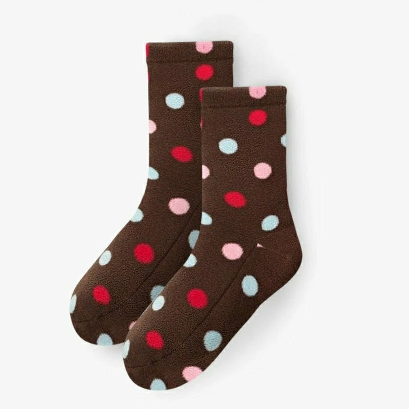 Polar Feet Fleece Socks - Smarties | Plow & Hearth