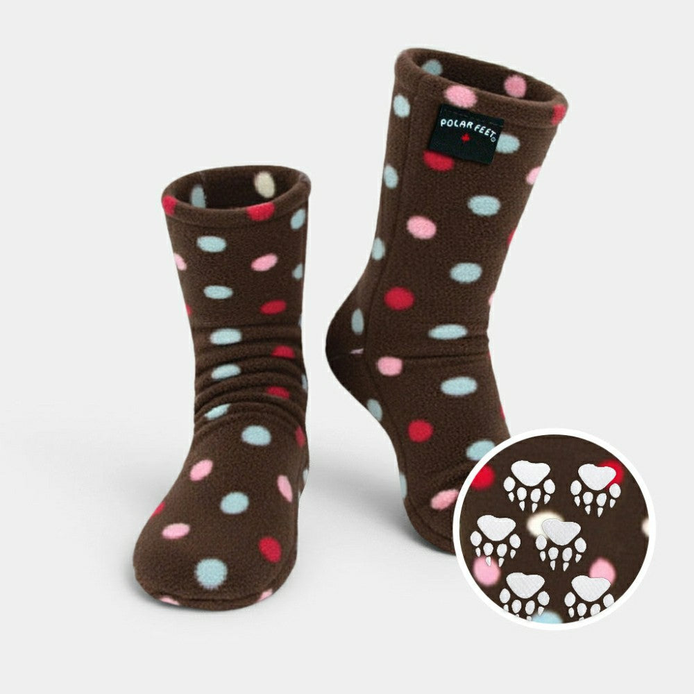 Polar Feet Fleece Socks - Smarties | Plow & Hearth