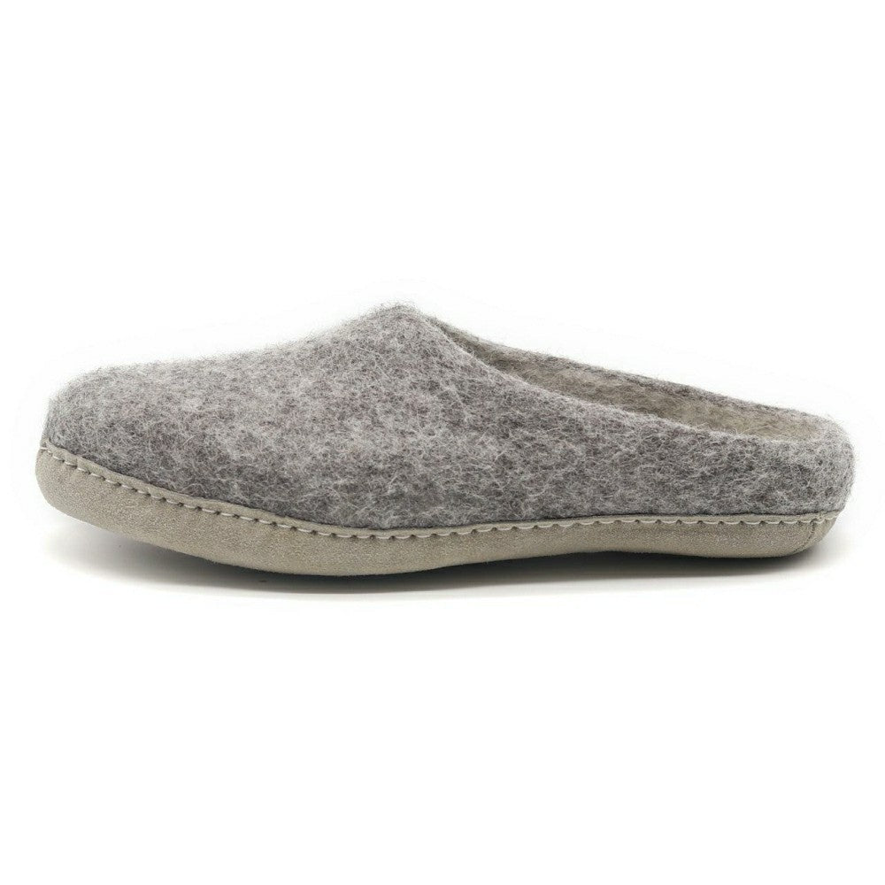 Mens Astoria Wool House Slippers | Plow & Hearth