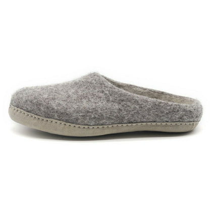 Mens Astoria Wool House Slippers | Plow & Hearth