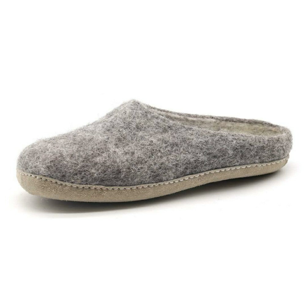 Mens Astoria Wool House Slippers | Plow & Hearth