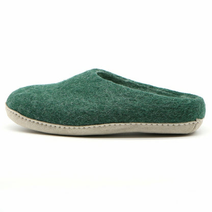 Mens Astoria Wool House Slippers | Plow & Hearth