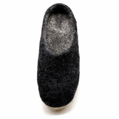 Mens Astoria Wool House Slippers | Plow & Hearth