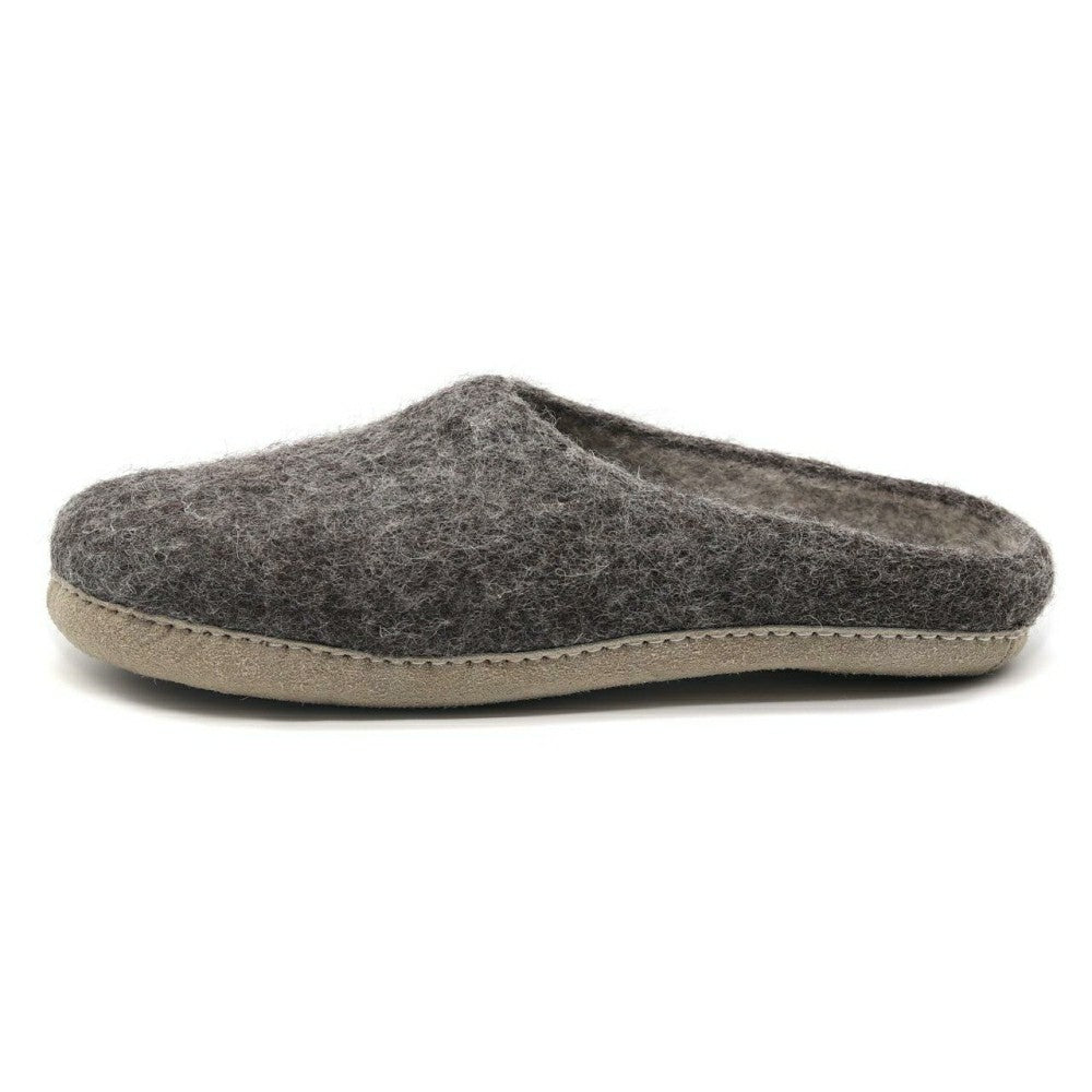 Mens Astoria Wool House Slippers | Plow & Hearth