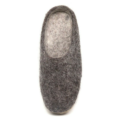 Mens Astoria Wool House Slippers | Plow & Hearth