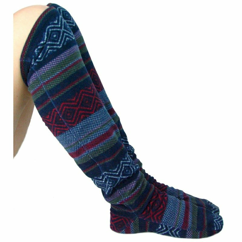 Over The Knee Fleece Socks - Nordic | Plow & Hearth