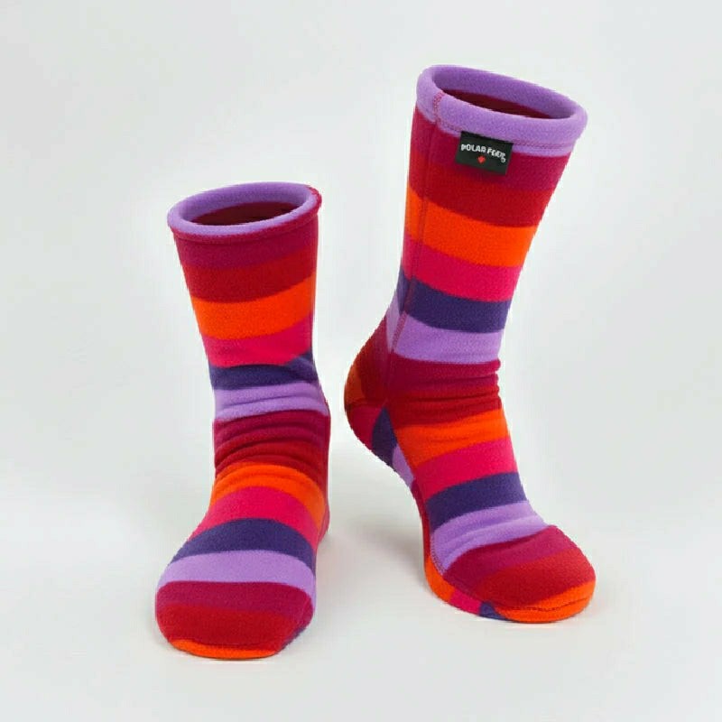 Polar Feet Fleece Socks - Jellybean | Plow & Hearth