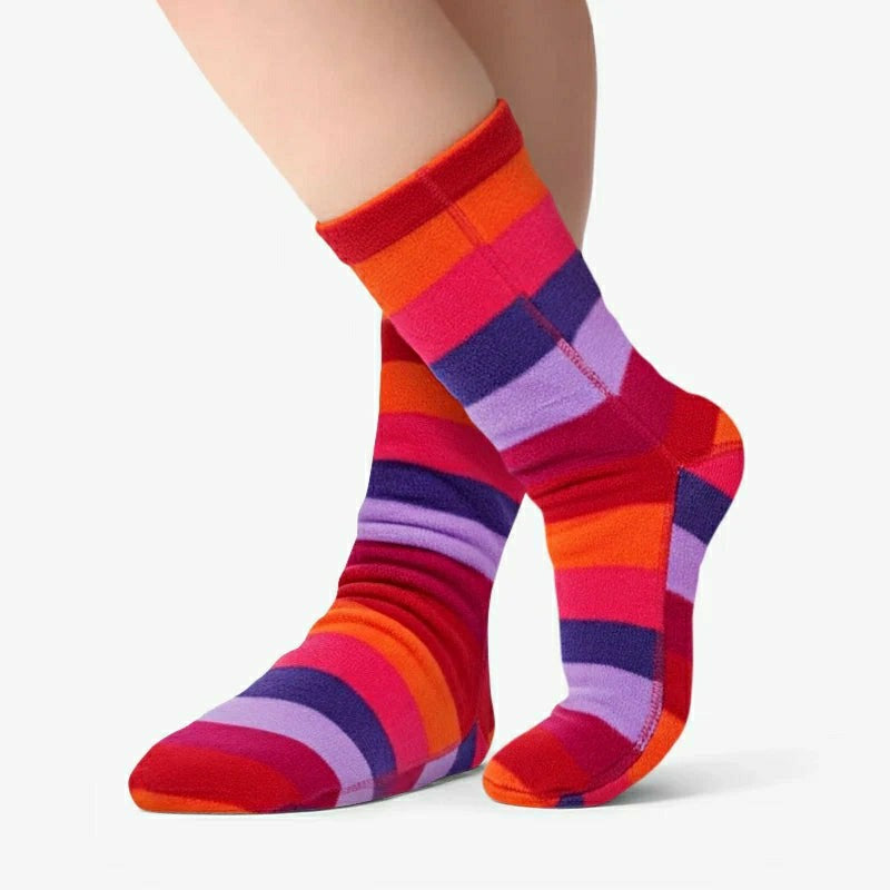 Polar Feet Fleece Socks - Jellybean | Plow & Hearth