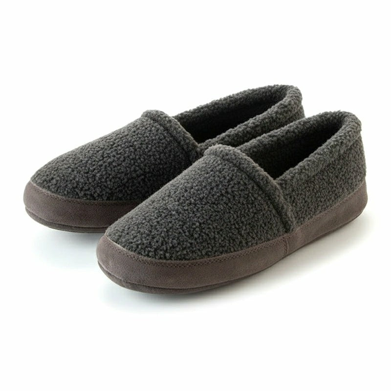 Polar Feet Men's Perfect Mocs - Grey Berber | Plow & Hearth