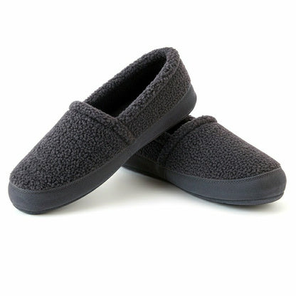 Polar Feet Men's Perfect Mocs - Grey Berber | Plow & Hearth