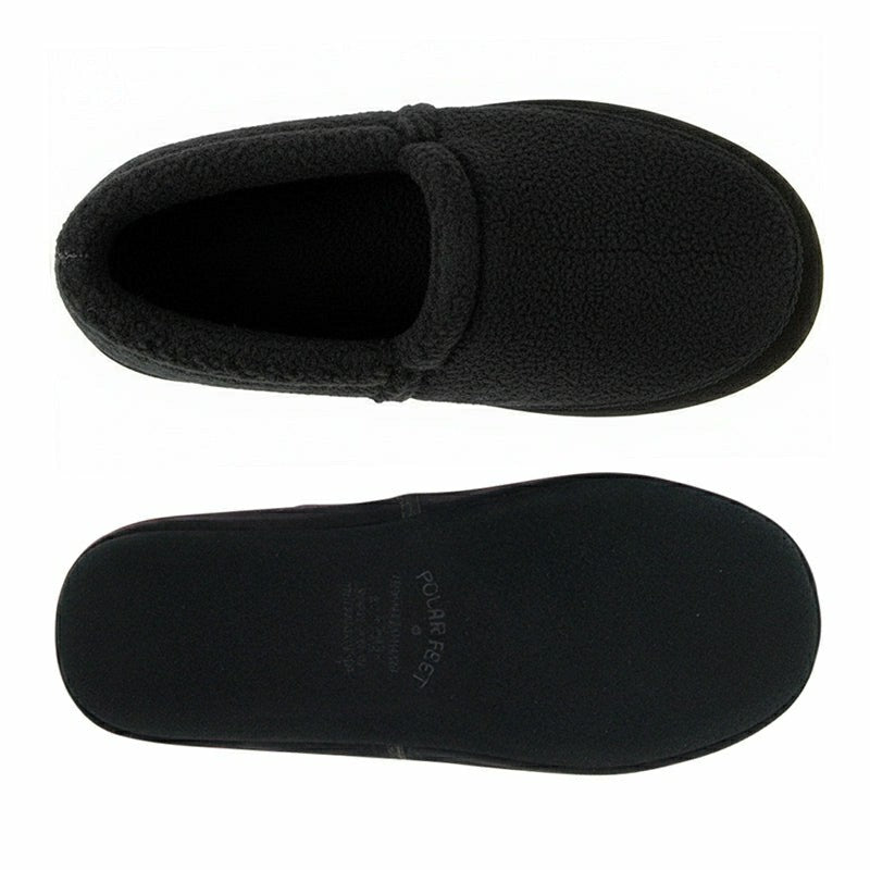 Polar Feet Women's Perfect Mocs - Black Berber | Plow & Hearth