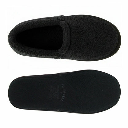 Polar Feet Women's Perfect Mocs - Black Berber | Plow & Hearth