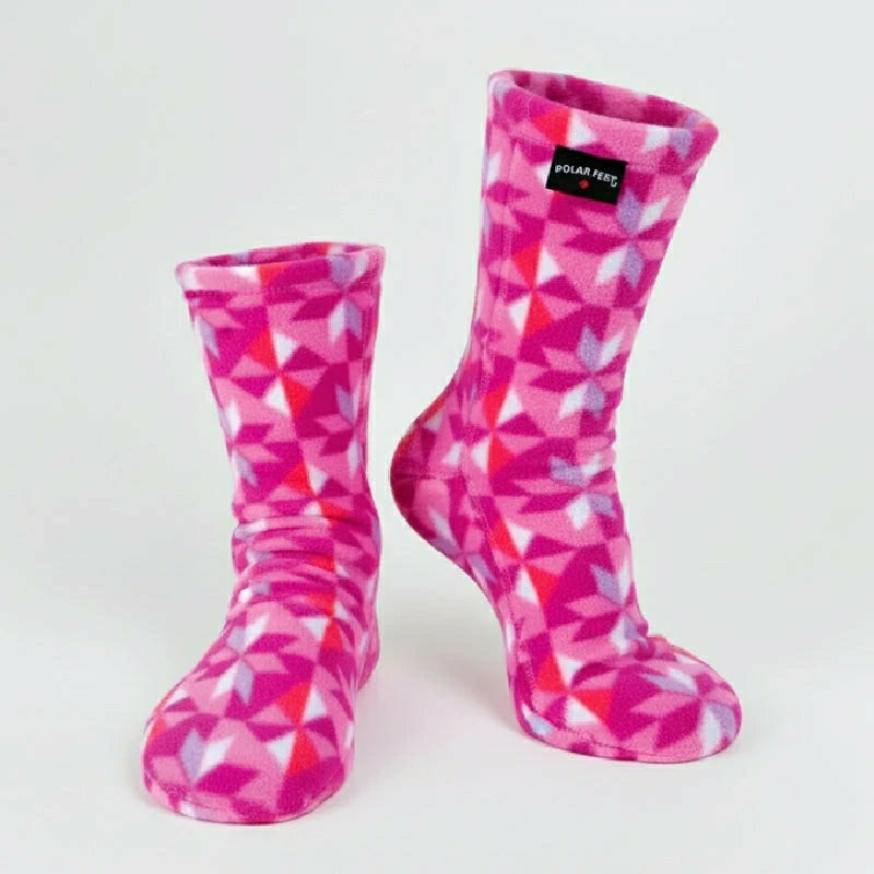 Polar Feet Adult Socks - Kaleidoscope | Plow & Hearth