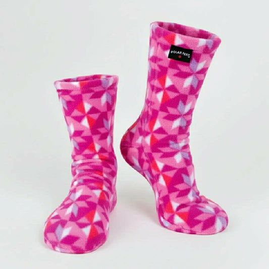 Polar Feet Adult Socks - Kaleidoscope | Plow & Hearth