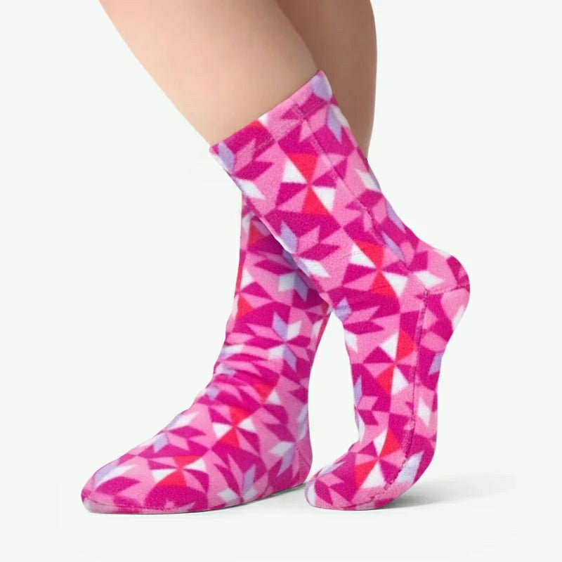 Polar Feet Adult Socks - Kaleidoscope | Plow & Hearth