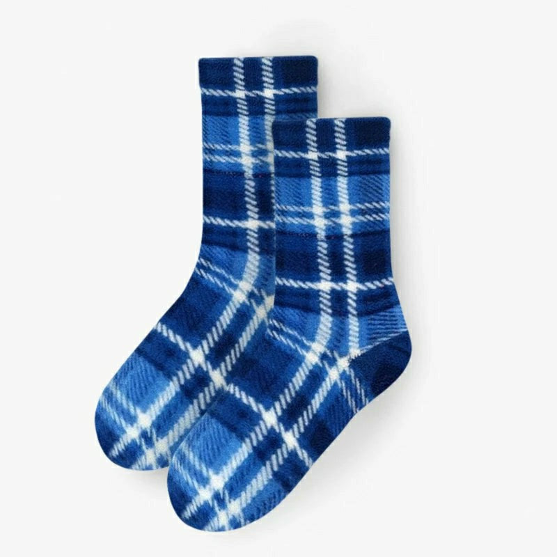 Polar Feet SUPER STRETCHY Fleece Socks - Flannel | Plow & Hearth