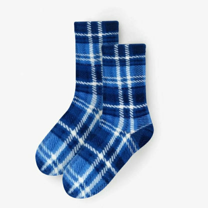 Polar Feet SUPER STRETCHY Fleece Socks - Flannel | Plow & Hearth
