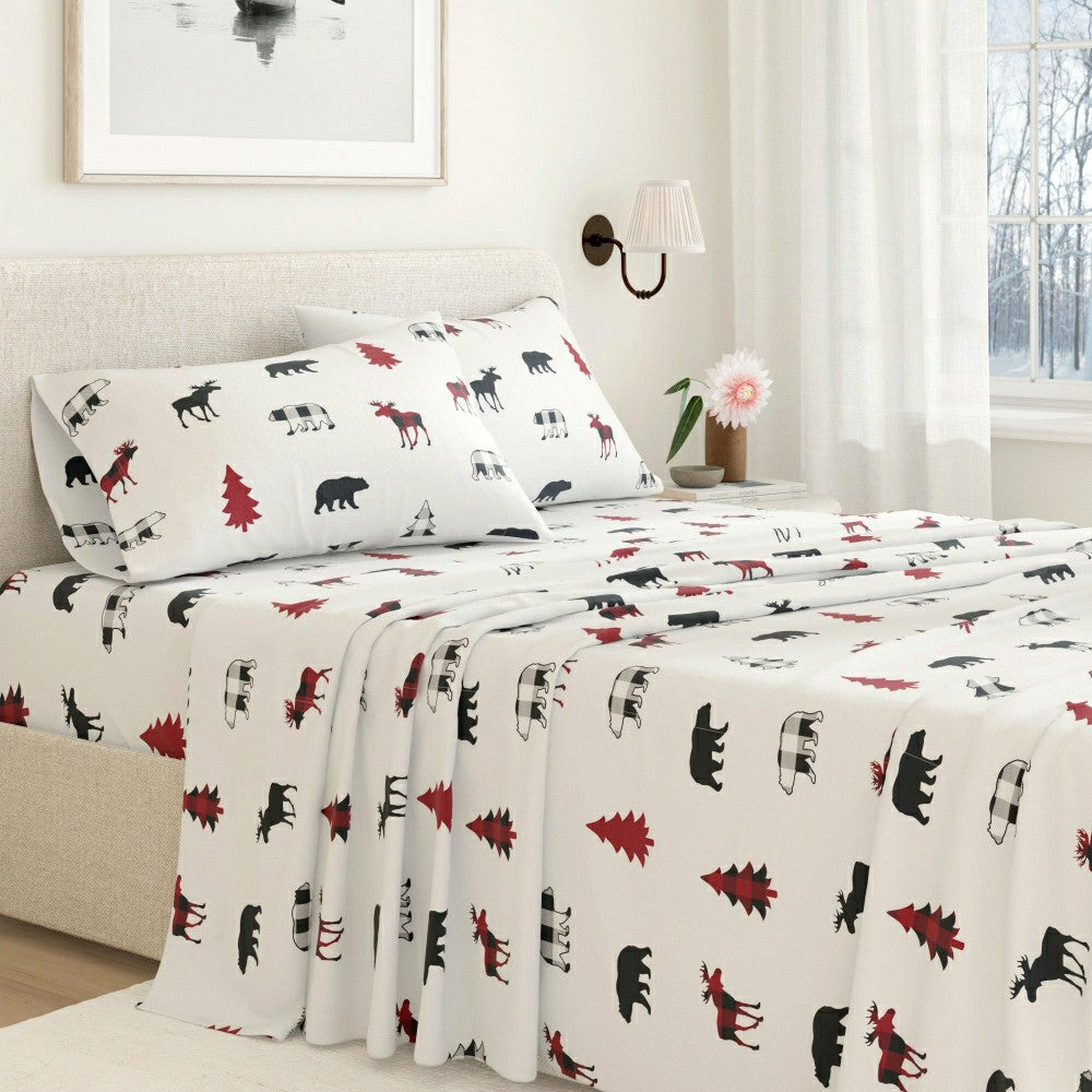 100% Turkish Cotton Flannel Sheet Sets - Boulder Collection | Plow & Hearth