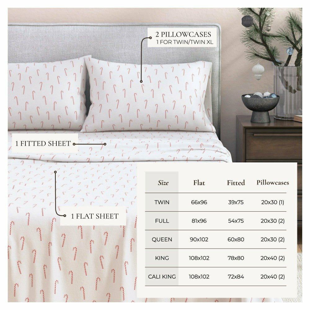100% Turkish Cotton Flannel Sheet Sets - Boulder Collection | Plow & Hearth