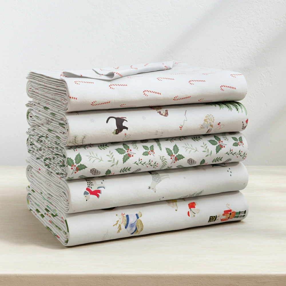 100% Turkish Cotton Flannel Sheet Sets - Boulder Collection | Plow & Hearth