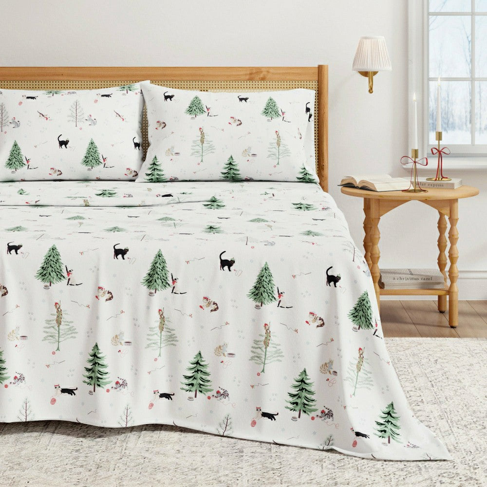 100% Turkish Cotton Flannel Sheet Sets - Boulder Collection | Plow & Hearth