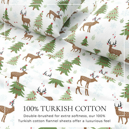 100% Turkish Cotton Flannel Sheet Sets - Boulder Collection | Plow & Hearth