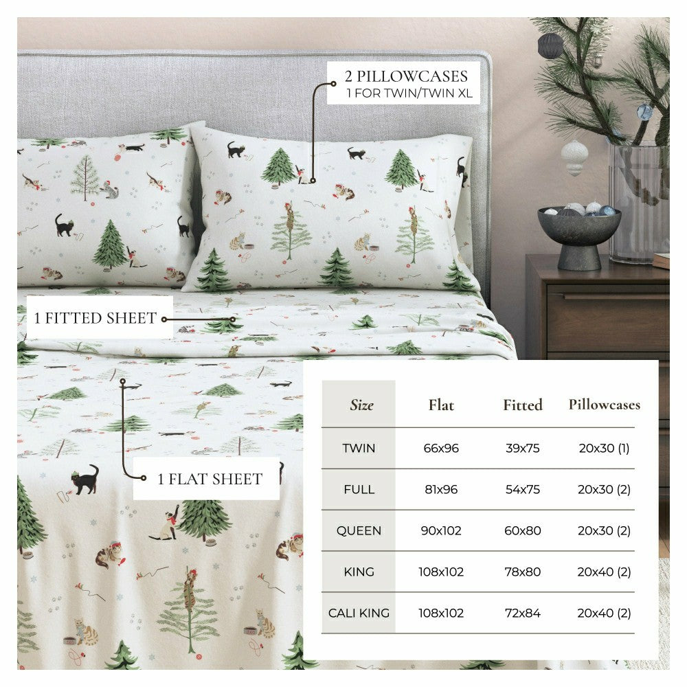 100% Turkish Cotton Flannel Sheet Sets - Boulder Collection | Plow & Hearth