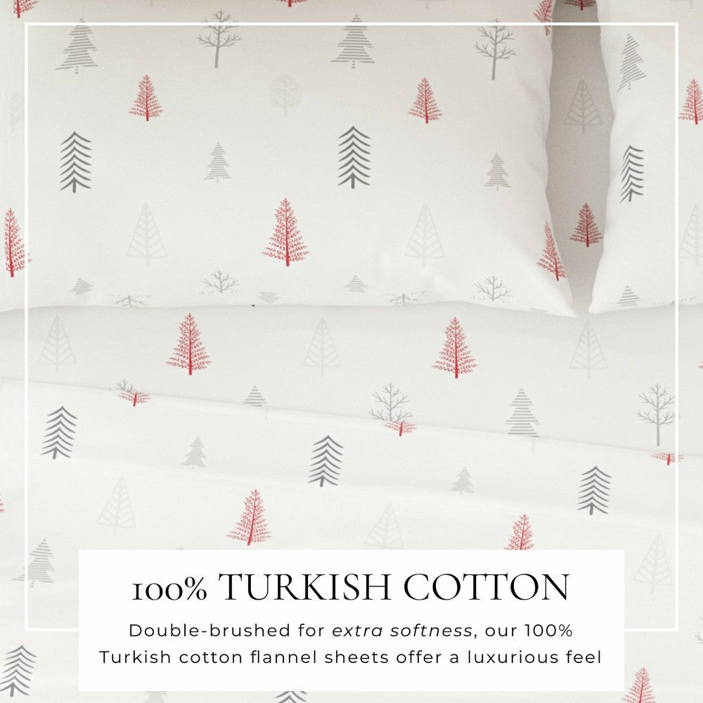 100% Turkish Cotton Flannel Sheet Sets - Boulder Collection | Plow & Hearth