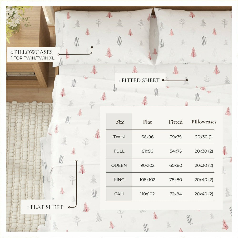 100% Turkish Cotton Flannel Sheet Sets - Boulder Collection | Plow & Hearth