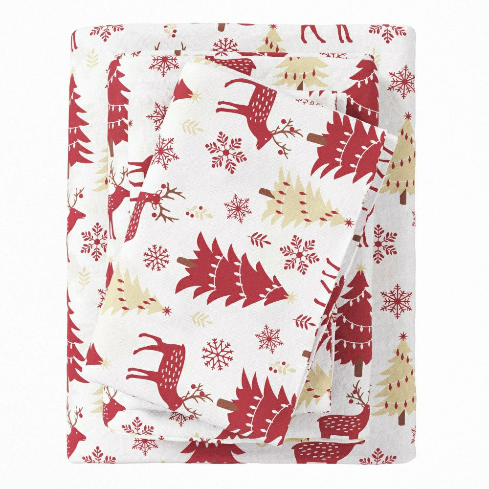 100% Turkish Cotton Flannel Sheet Sets - Boulder Collection | Plow & Hearth