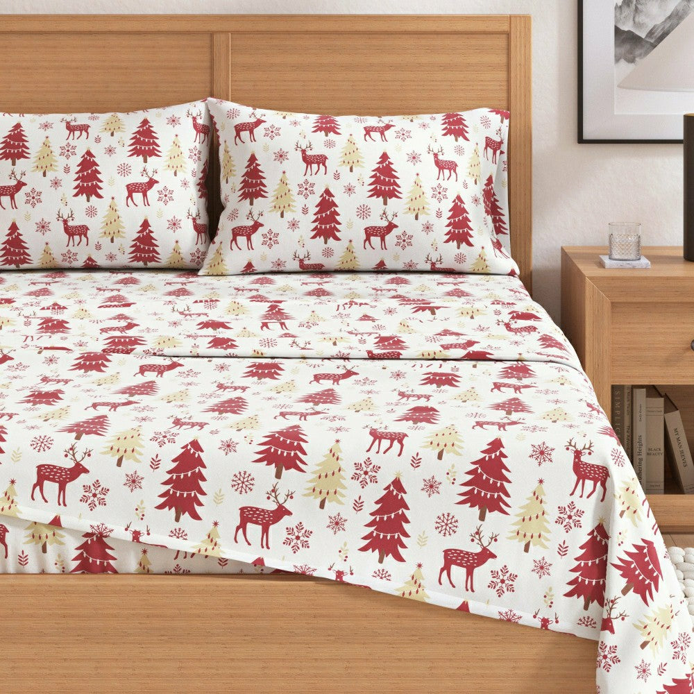 100% Turkish Cotton Flannel Sheet Sets - Boulder Collection | Plow & Hearth