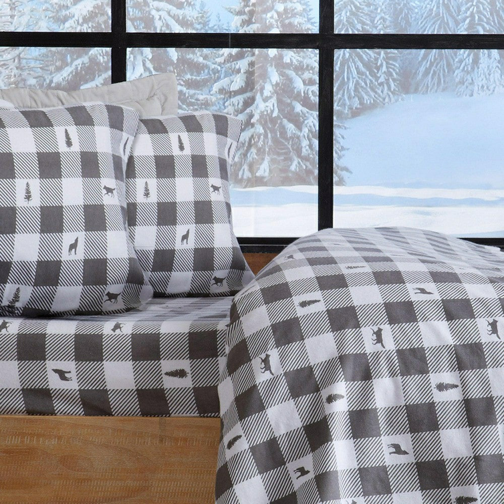 100% Turkish Cotton Flannel Sheet Sets - Boulder Collection | Plow & Hearth