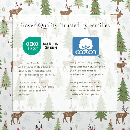 100% Turkish Cotton Flannel Sheet Sets - Boulder Collection | Plow & Hearth
