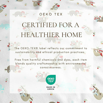 4-Piece Turkish Cotton Christmas Flannel Sheet - Whittaker Collection | Plow & Hearth