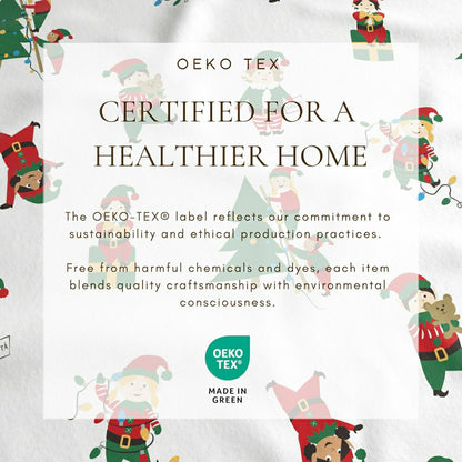 4-Piece Turkish Cotton Christmas Flannel Sheet - Whittaker Collection | Plow & Hearth