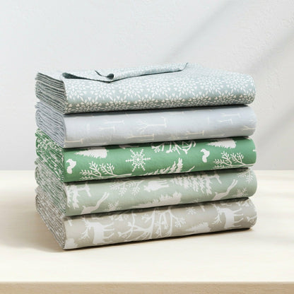 4-Piece Turkish Cotton Flannel Sheet - Lakeview Collection | Plow & Hearth