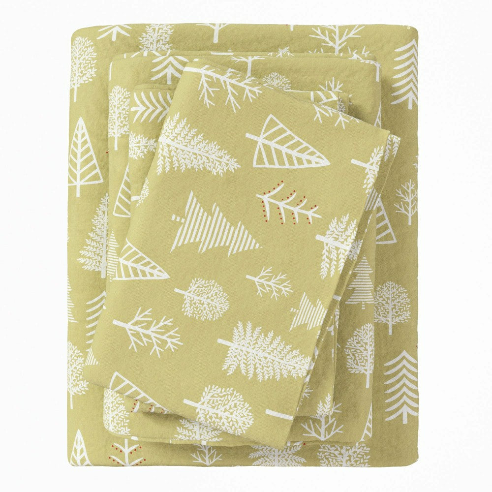 4-Piece Turkish Cotton Flannel Sheet - Lakeview Collection | Plow & Hearth