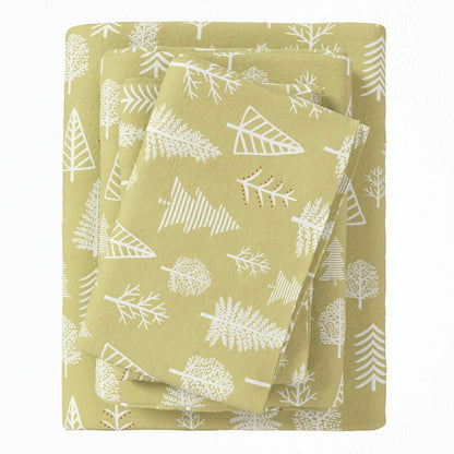 4-Piece Turkish Cotton Flannel Sheet - Lakeview Collection | Plow & Hearth