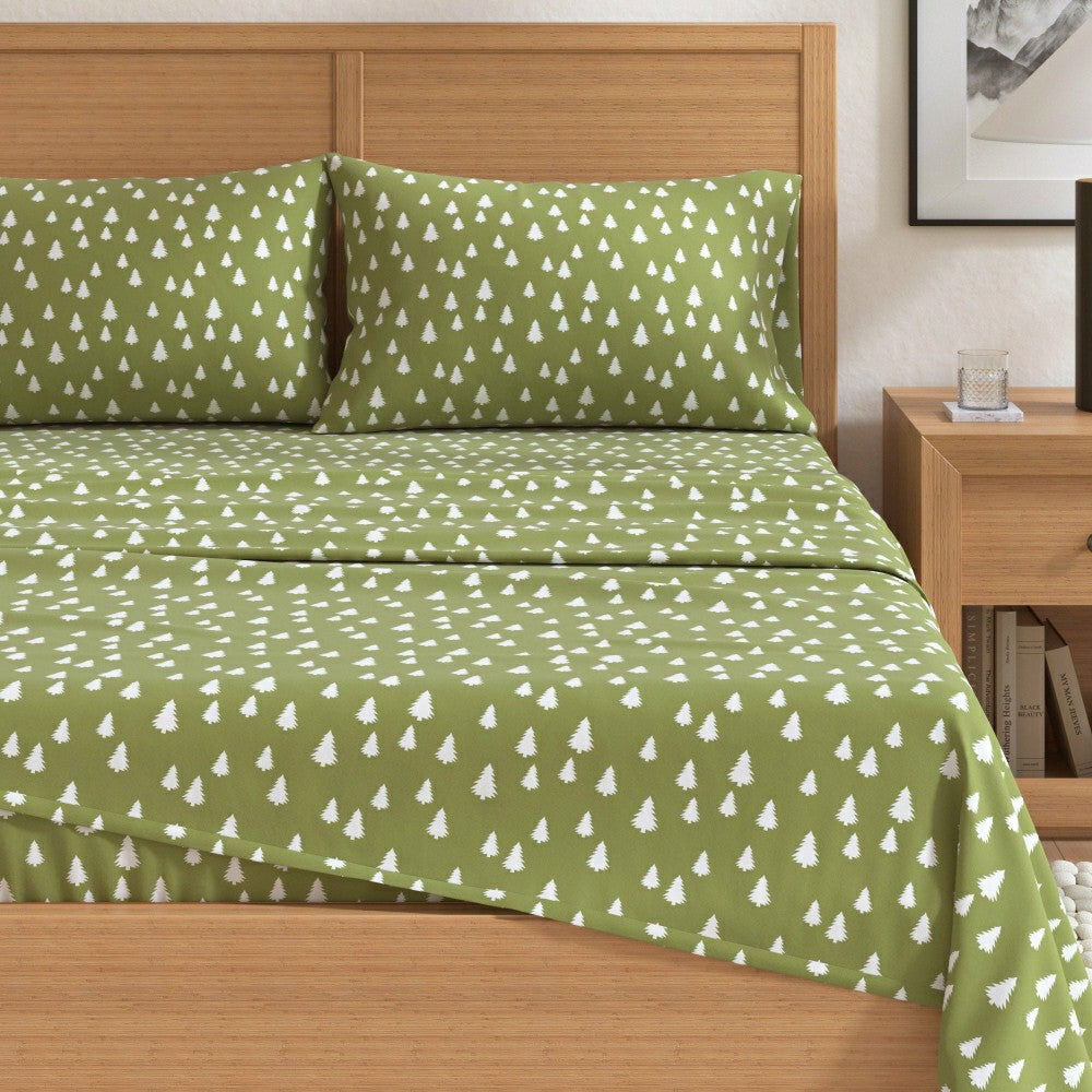 4-Piece Turkish Cotton Flannel Sheet - Lakeview Collection | Plow & Hearth